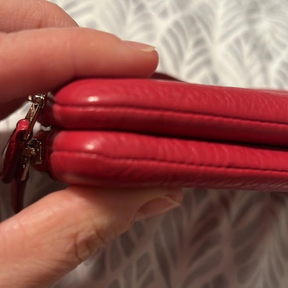 Coach Red Wristlet - Picture 10 of 16